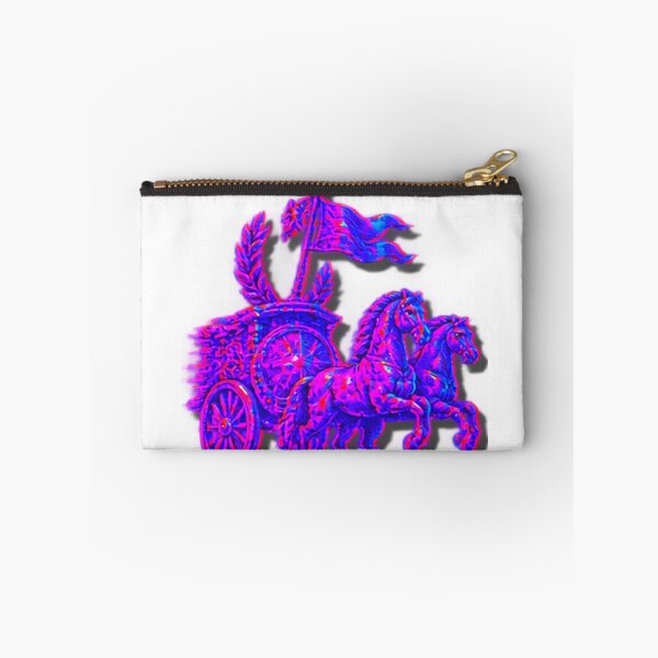 Item preview, Vaporwave Neon Antiquity Chariot - Cyberpunk Roman Rider designed and sold by A E S T H E T A T A G.