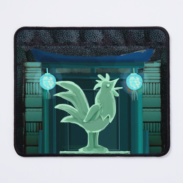 Item preview, Night Jade Rooster Chinese Gate designed and sold by Donnahuntriss.