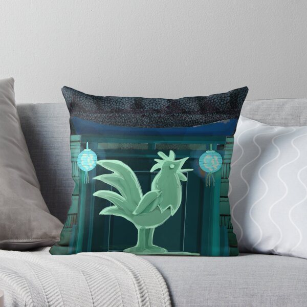 Item preview, Night Jade Rooster Chinese Gate designed and sold by Donnahuntriss.
