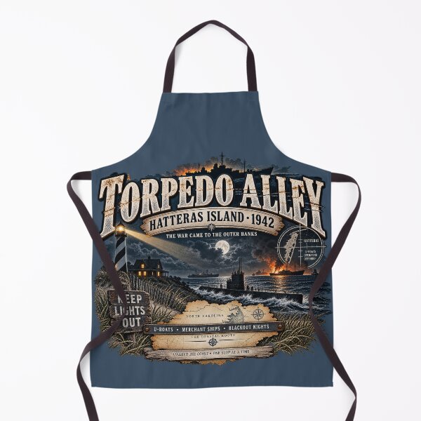 Item preview, Torpedo Alley Hatteras Island 1942 designed and sold by The Coastal Route.