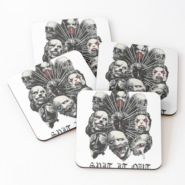 Item preview, Intense Mask Collage Spit It Out Dark Art designed and sold by Cullenest.