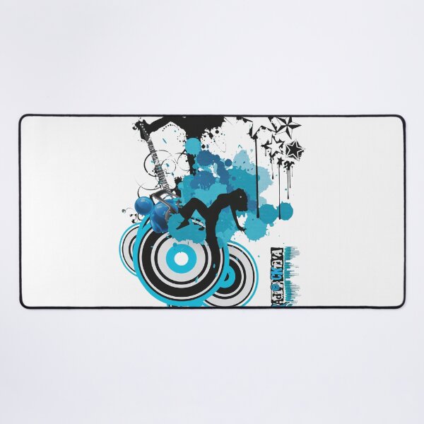 Item preview, Abstract Music Dancer Guitar Splatter Art designed and sold by Cullenest.