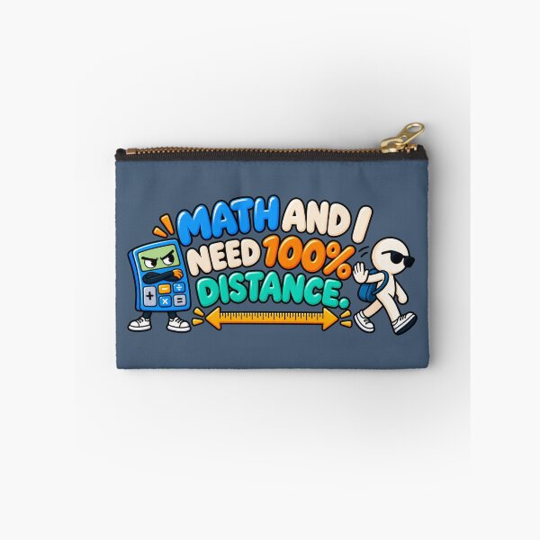 Item preview, Math and I Need 100% Distance – Funny Math Humor designed and sold by HO•Designs.