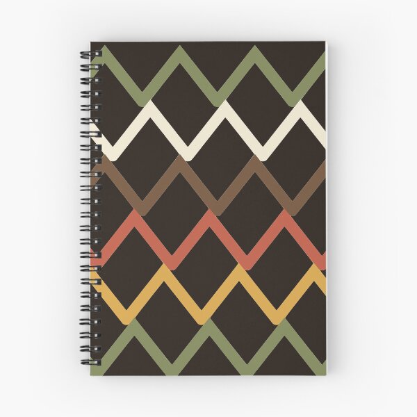Item preview, 70s Chunky Chevron Cascade Heavy Line Supergraphic Retro Zigzag Pattern designed and sold by KungPowUnicorn.