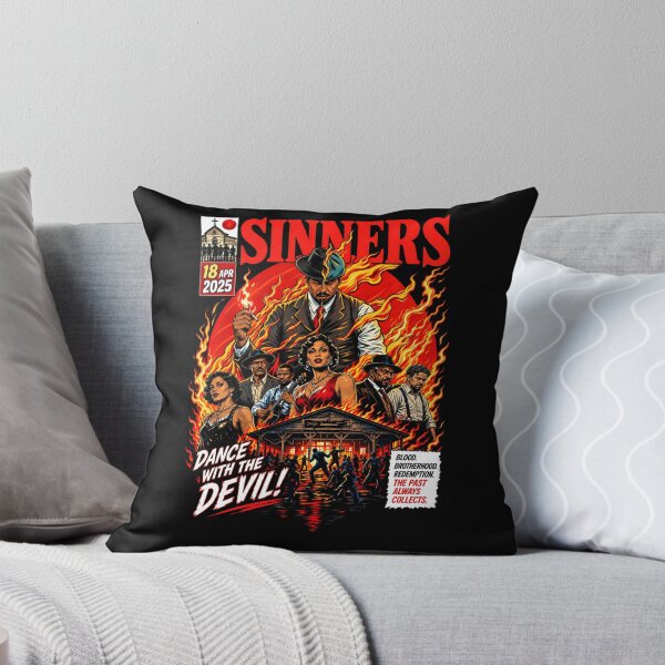 Artikelvorschau, Sinners – Halloween Horror Nights 2026 (Grindhouse) entworfen und verkauft von TrevionYoster.