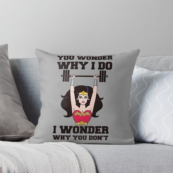 Item preview, You Wonder Why I Do I Wonder Why You Don't Wonder Woman designed and sold by Sedwalhissan.