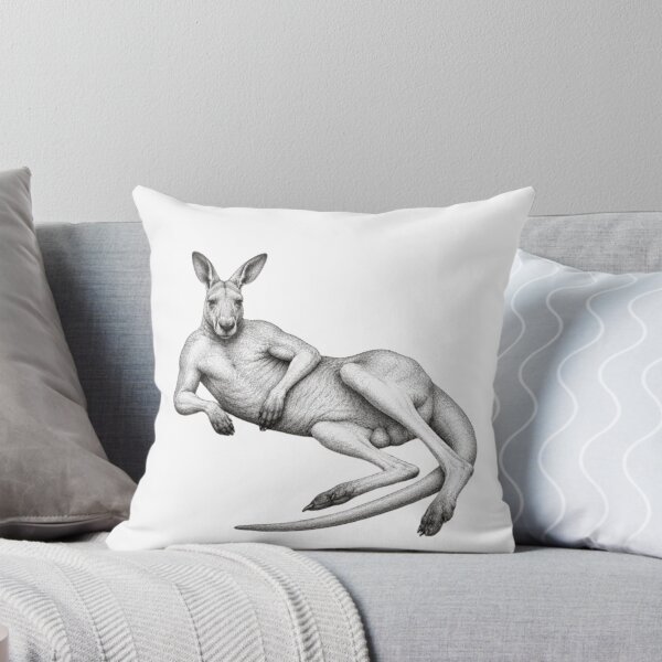 Item preview,  Friendly laying kangaroo designed and sold by BRETT'S ART STUDIO.
