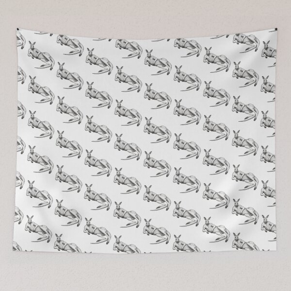 Item preview,  Friendly laying kangaroo designed and sold by BRETT'S ART STUDIO.