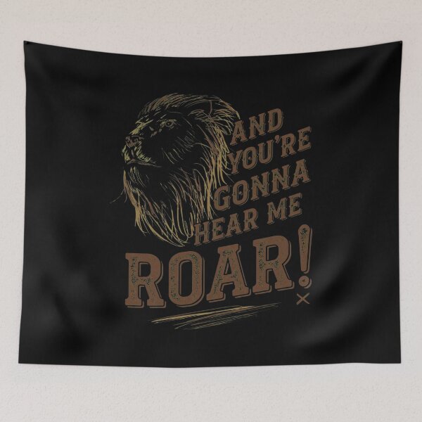 Item preview, Lion Roar Inspirational Art designed and sold by Cullenest.