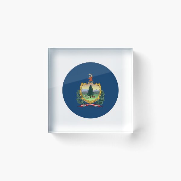 Item preview, Vermont Circle Flag Moving Away Gift, Homesick VT Present designed and sold by shitpostee.