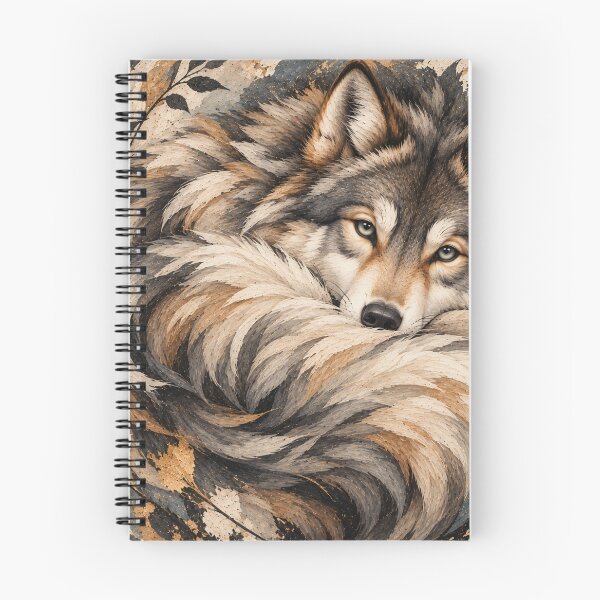 Item preview, Wildly Woven Wolf  designed and sold by WeaveSphere.