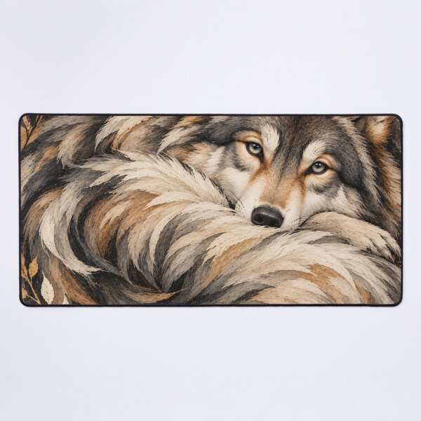 Item preview, Wildly Woven Wolf  designed and sold by WeaveSphere.