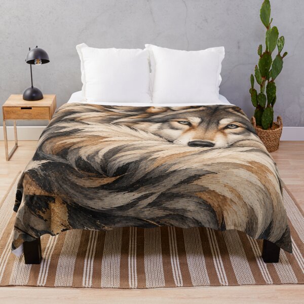 Item preview, Wildly Woven Wolf  designed and sold by WeaveSphere.
