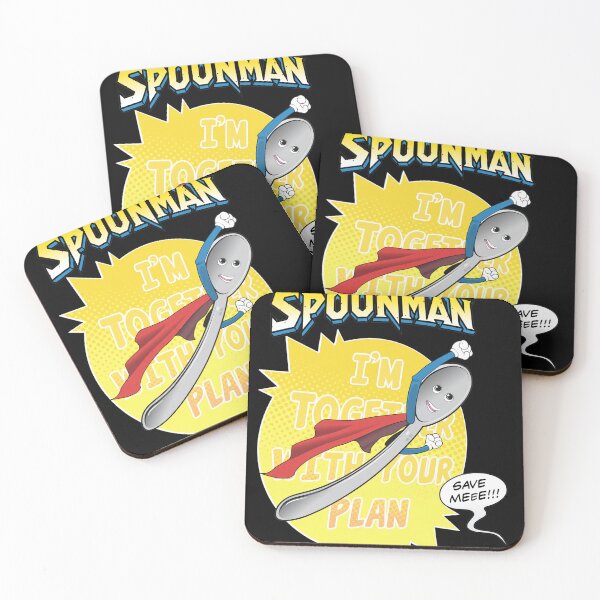 Item preview, SPOONMAN I'M TOGETHER WITH YOUR PLAN Comic designed and sold by Cullenest.