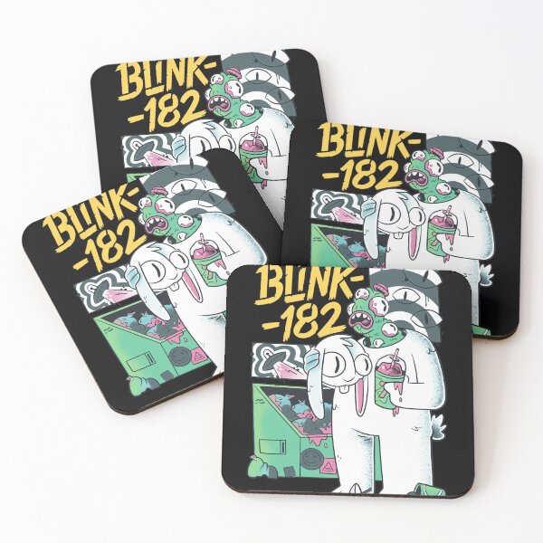Item preview, Blink 182 Dripping Text Creature Art designed and sold by Cullenest.