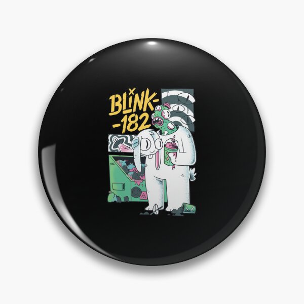 Item preview, Blink 182 Dripping Text Creature Art designed and sold by Cullenest.