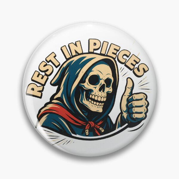 Artikelvorschau, REST IN PIECES #2 entworfen und verkauft von rossoniarts.