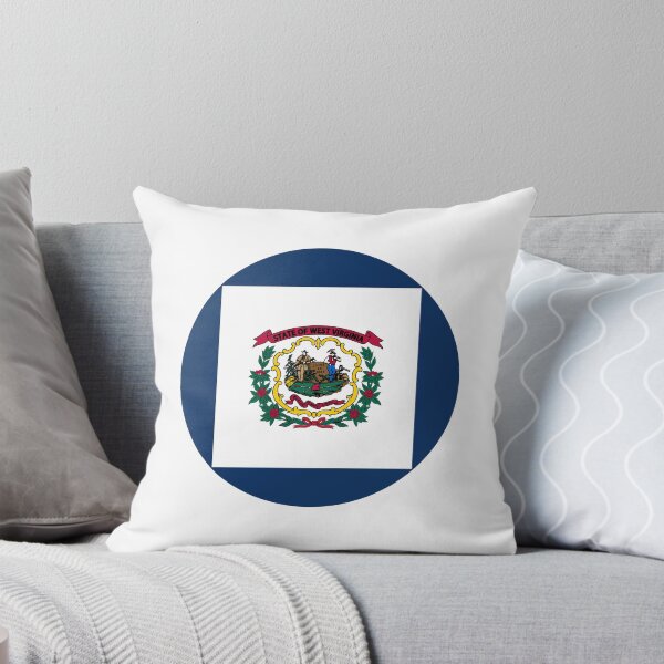 Item preview, West Virginia Circle Flag Moving Away Gift, Homesick WV Present designed and sold by shitpostee.