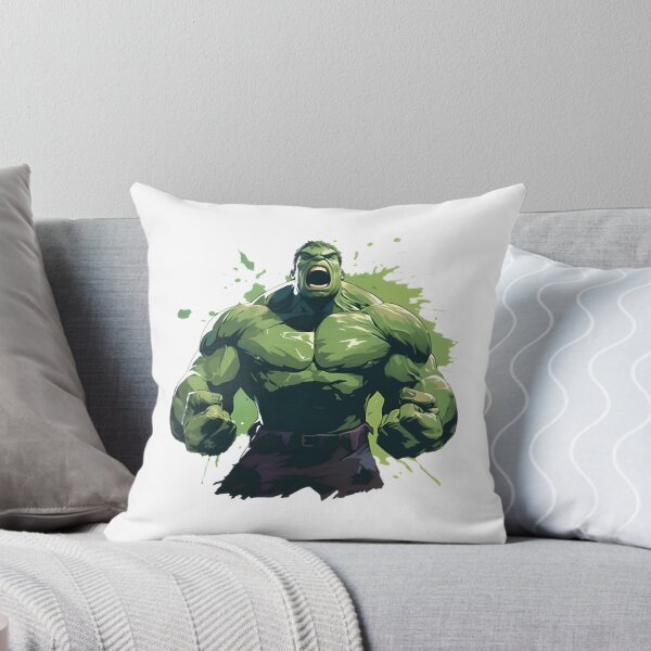 Item preview, Green Muscular Hero Illustration with Powerful Stance designed and sold by PAOLOngPINAS.