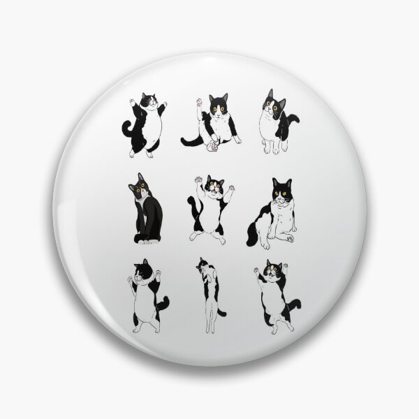 Item preview, Cute Minimalist Cat Pattern Art Adorable Kitty Digital Vector Illustration Playful Cat Silhouette Aesthetic Black Cat Patterns designed and sold by Matt_Smith.