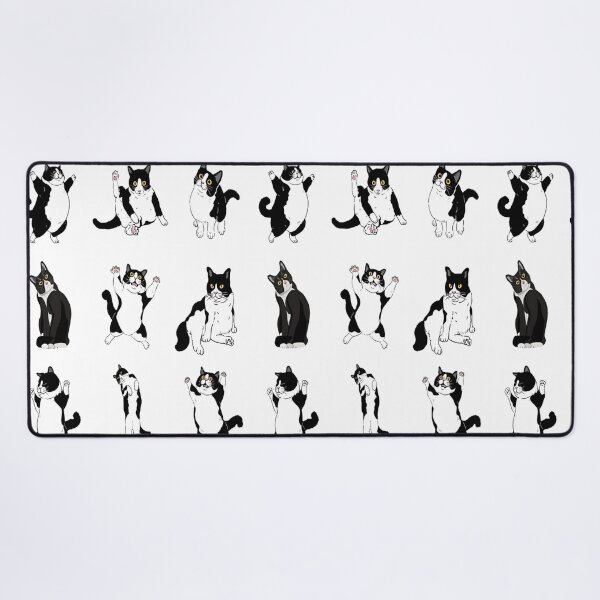 Item preview, Cute Minimalist Cat Pattern Art Adorable Kitty Digital Vector Illustration Playful Cat Silhouette Aesthetic Black Cat Patterns designed and sold by Matt_Smith.