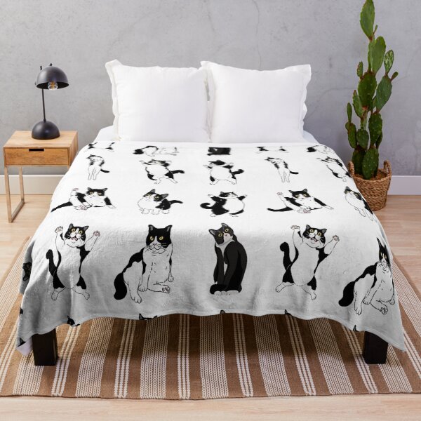 Item preview, Cute Minimalist Cat Pattern Art Adorable Kitty Digital Vector Illustration Playful Cat Silhouette Aesthetic Black Cat Patterns designed and sold by Matt_Smith.