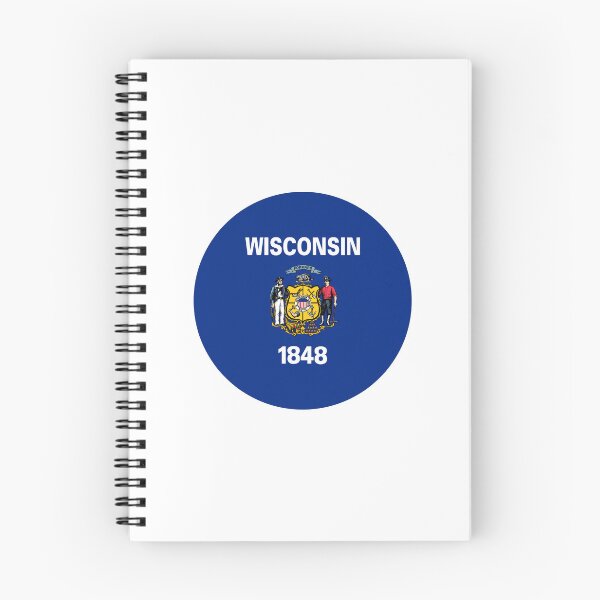 Item preview, Wisconsin Circle Flag Moving Away Gift, Homesick WI Present designed and sold by shitpostee.