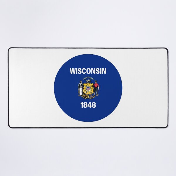 Item preview, Wisconsin Circle Flag Moving Away Gift, Homesick WI Present designed and sold by shitpostee.