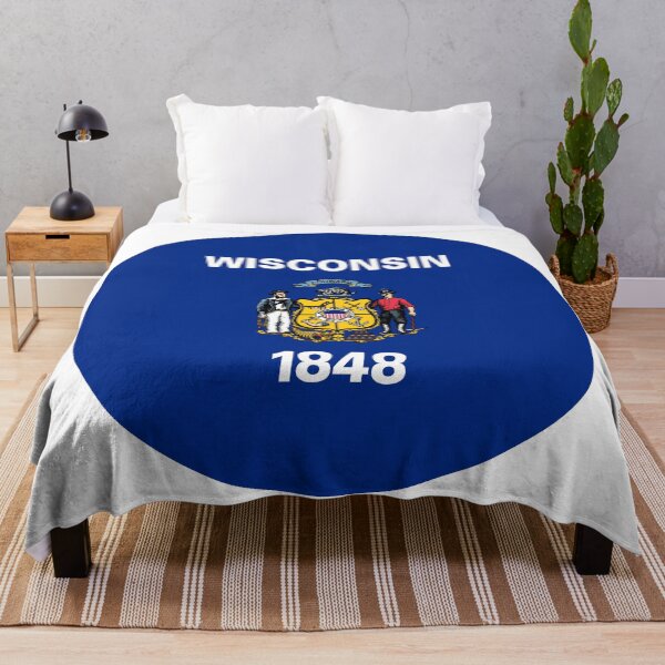 Item preview, Wisconsin Circle Flag Moving Away Gift, Homesick WI Present designed and sold by shitpostee.