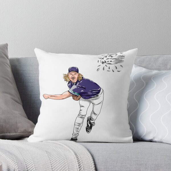 Item preview, Randy Johnson Cartoon Illustration - Fun and Playful Baseball Art designed and sold by SL-Productions.