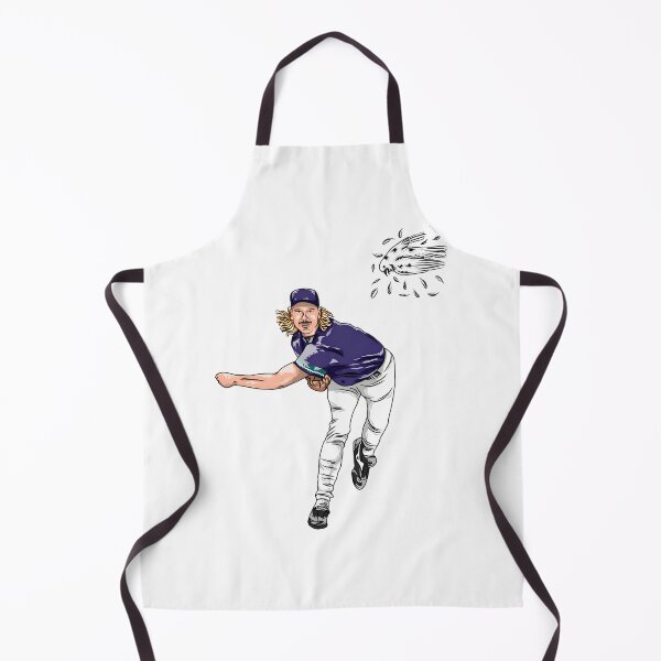 Item preview, Randy Johnson Cartoon Illustration - Fun and Playful Baseball Art designed and sold by SL-Productions.