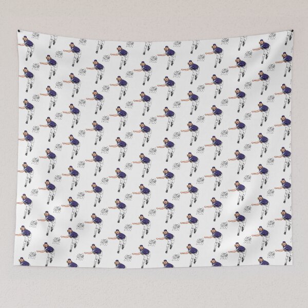 Item preview, Randy Johnson Cartoon Illustration - Fun and Playful Baseball Art designed and sold by SL-Productions.