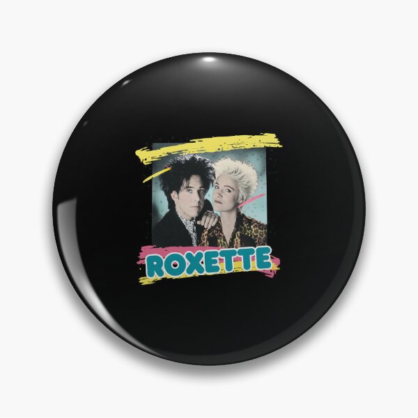 Item preview, Roxette 80s Pop Duo Retro Portrait designed and sold by Cullenest.