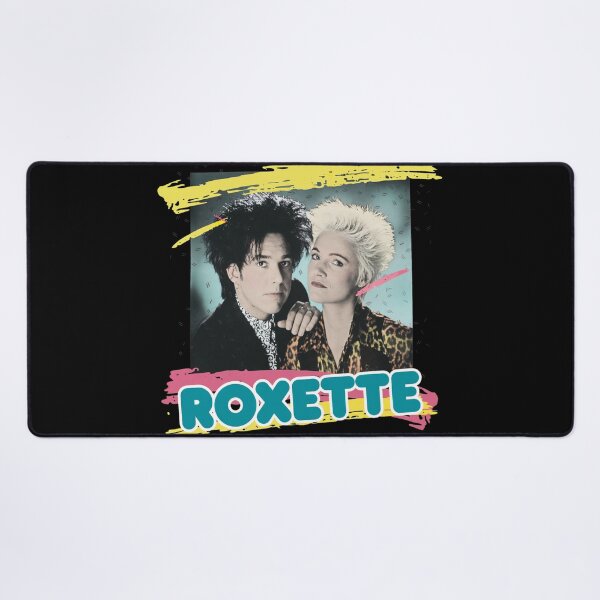 Item preview, Roxette 80s Pop Duo Retro Portrait designed and sold by Cullenest.