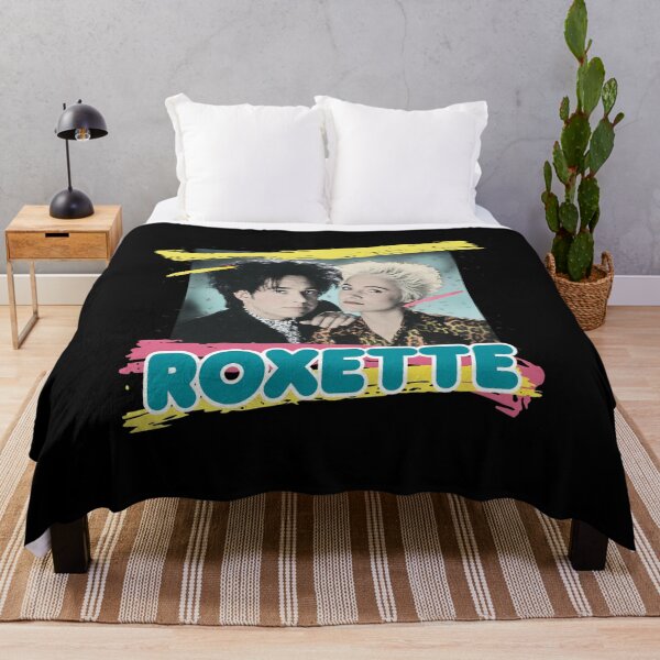 Item preview, Roxette 80s Pop Duo Retro Portrait designed and sold by Cullenest.
