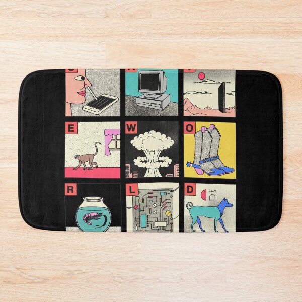 Item preview, CAVEWORLD Retro Comic Style Art Grid designed and sold by Cullenest.