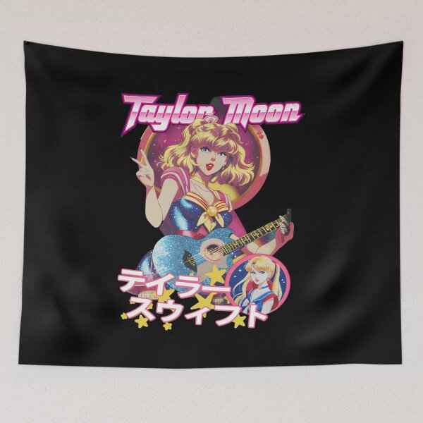 Item preview, Taylor Moon Anime Style Guitar Art designed and sold by Cullenest.