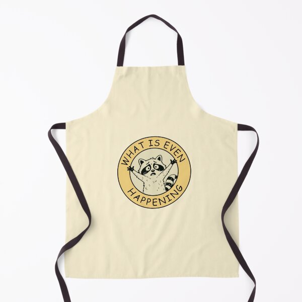 Item preview, What is Even Happening Funny Raccoon Vintage designed and sold by PatternFariss.