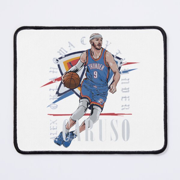 Item preview, Alex Caruso Inspired Oklahoma City Shield Design designed and sold by NerdyVintageG.