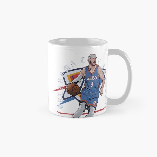 Item preview, Alex Caruso Inspired Oklahoma City Shield Design designed and sold by NerdyVintageG.