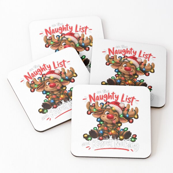 Item preview, On The Naughty List And Regret Nothing designed and sold by TheEndDesign.