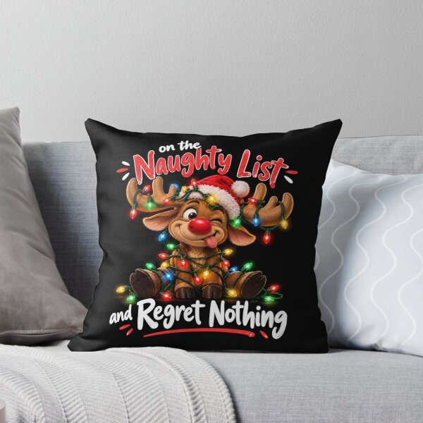 Item preview, On The Naughty List And Regret Nothing designed and sold by TheEndDesign.