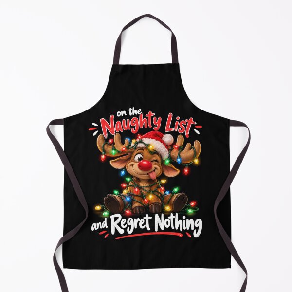 Item preview, On The Naughty List And Regret Nothing designed and sold by TheEndDesign.