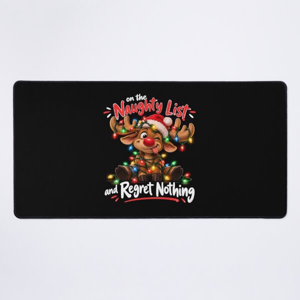 Item preview, On The Naughty List And Regret Nothing designed and sold by TheEndDesign.