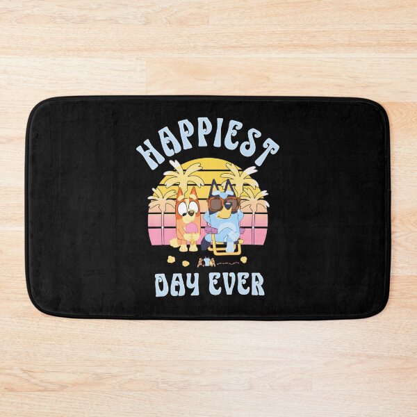 Item preview, Bluey and Bingo Happiest Day Ever Beach Sunset designed and sold by visionnen.
