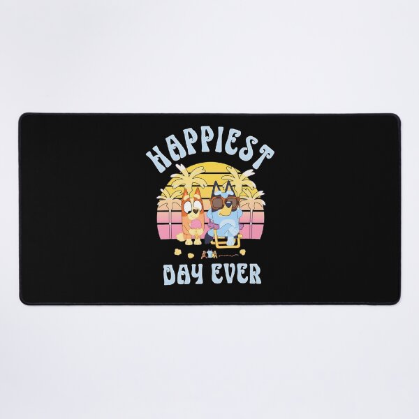 Item preview, Bluey and Bingo Happiest Day Ever Beach Sunset designed and sold by visionnen.