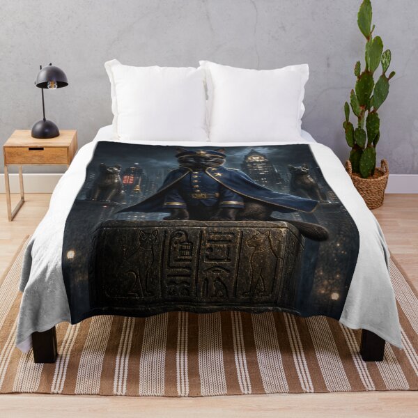 Item preview, Vigilante Black Cat - The Feline City Guardian designed and sold by PurrfectHome.