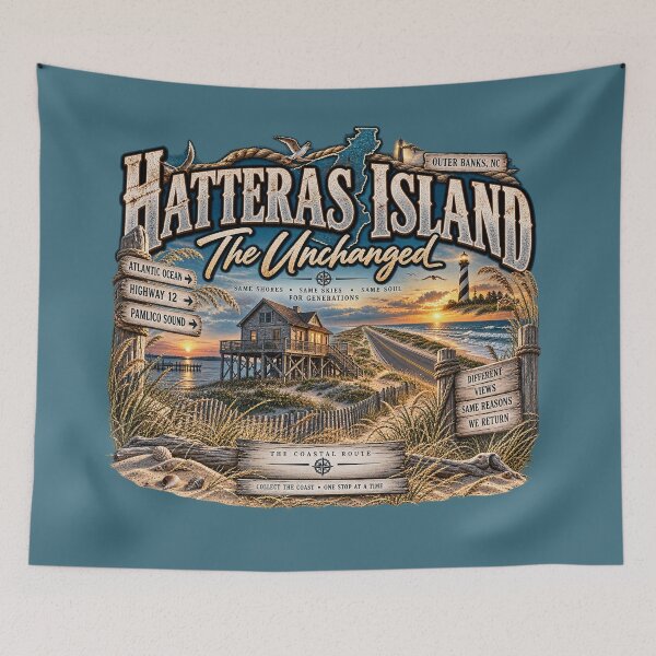 Item preview, Hatteras Island The Unchanged designed and sold by The Coastal Route.