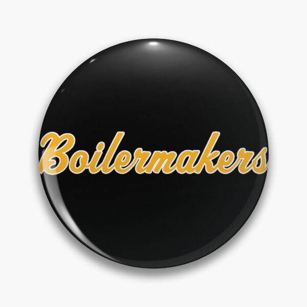 Item preview, Vintage Boilermakers Retro Script Typography Design designed and sold by NerdyVintageG.
