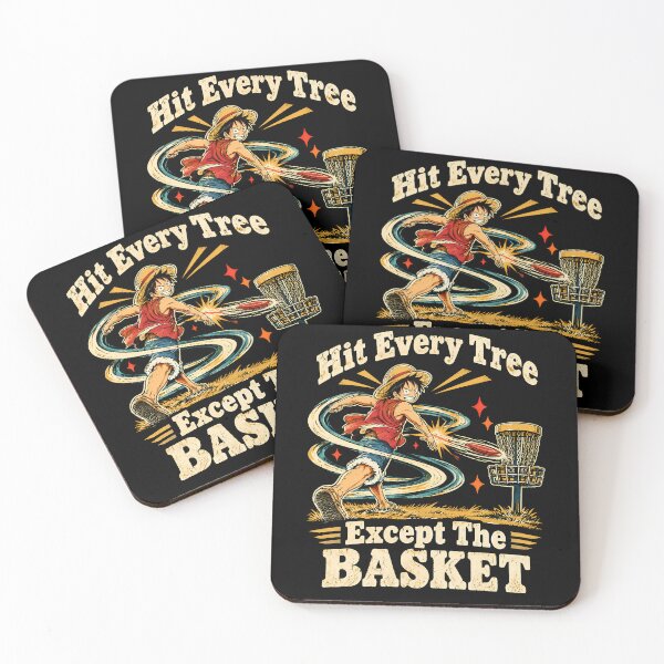 Item preview, Retro Manga Disc Golf Hit Every Tree Except The Basket Graphic designed and sold by lamiarte.